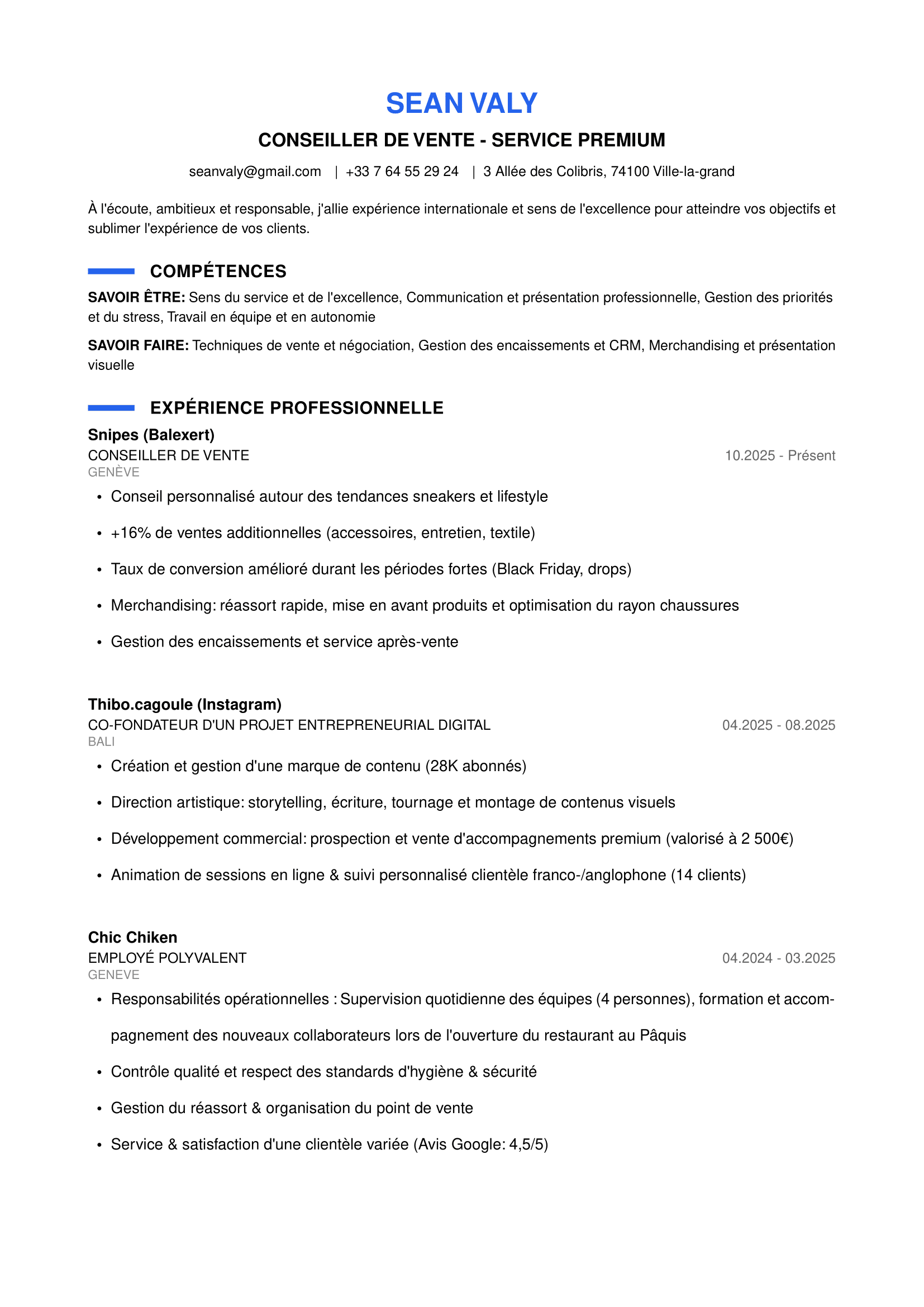 CV optimisé ATS après AlignAI